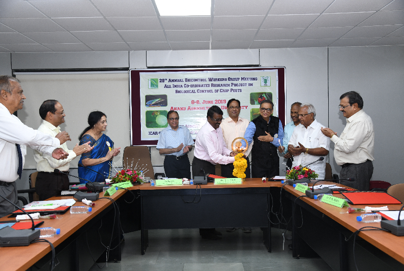 XXVIII Annual Group meet of All India Co-ordinated Research project (AICRP) on Biological control of Crop pests at Anand Agricultural University, Anand 6-8 June, 2019