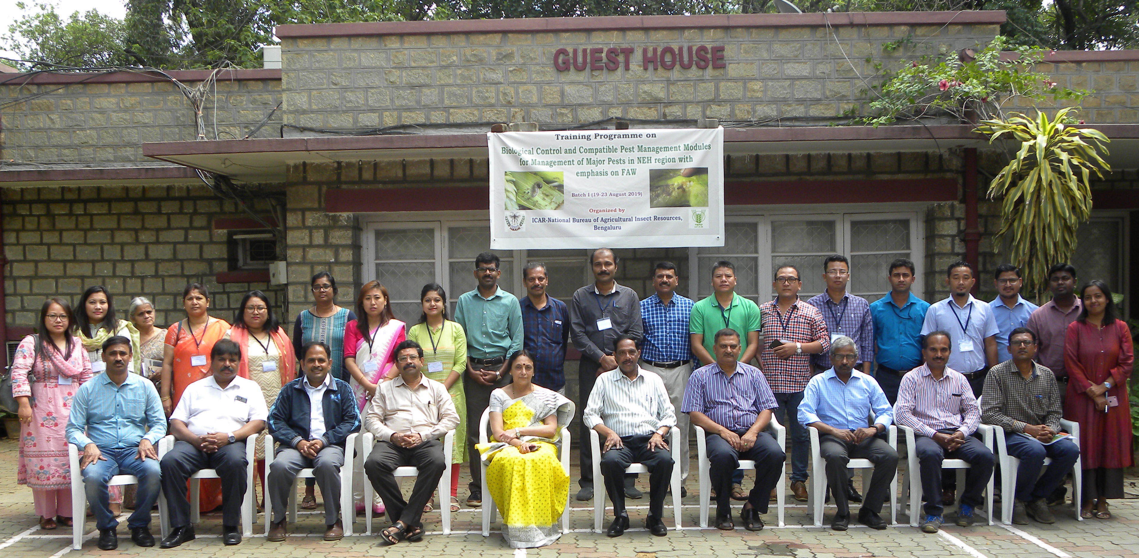 Biocontrol training programme for officers of the NEH region