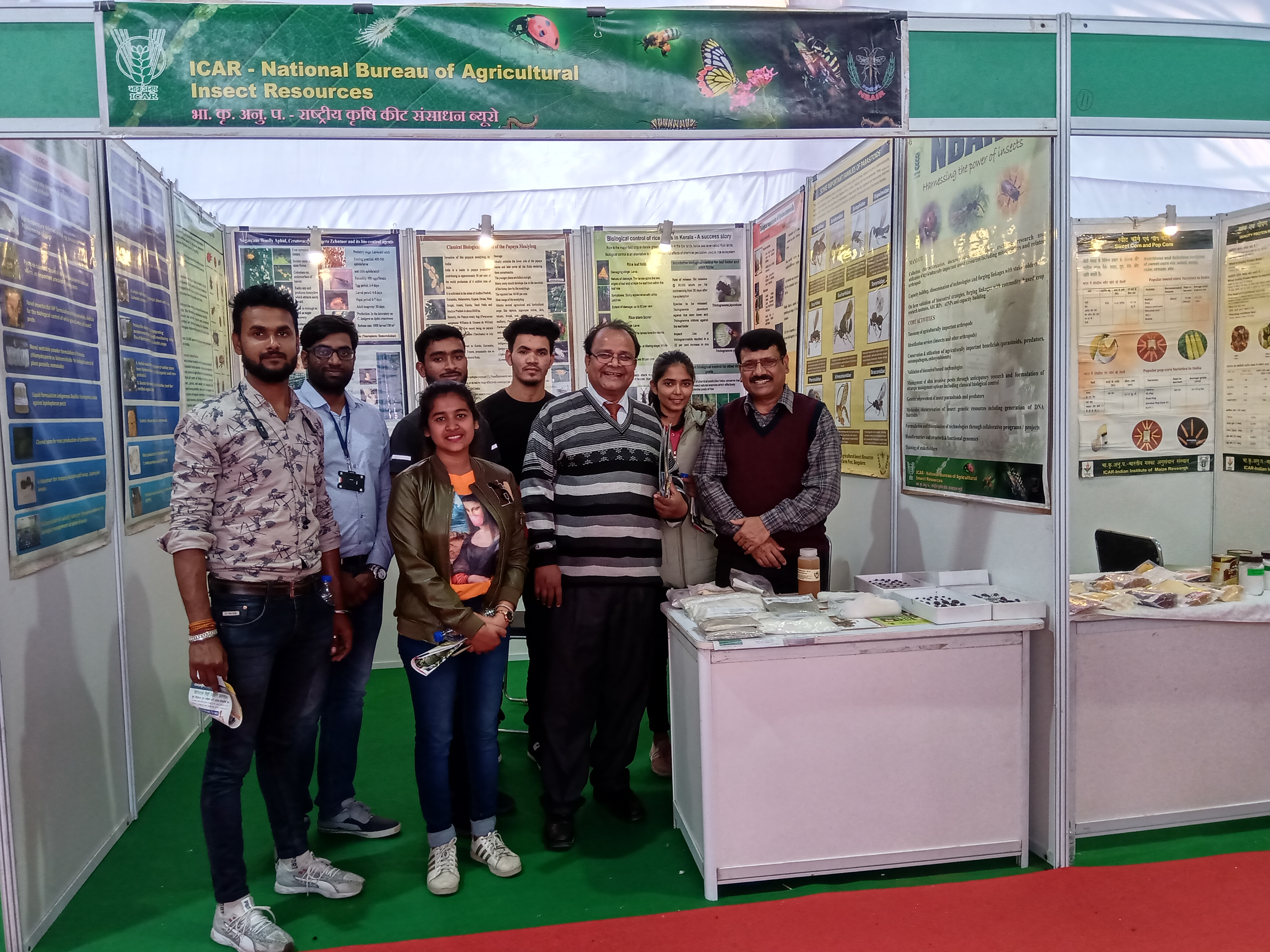 NBAIR participated in “Pusa Krishi Vigyan Mela-2020”