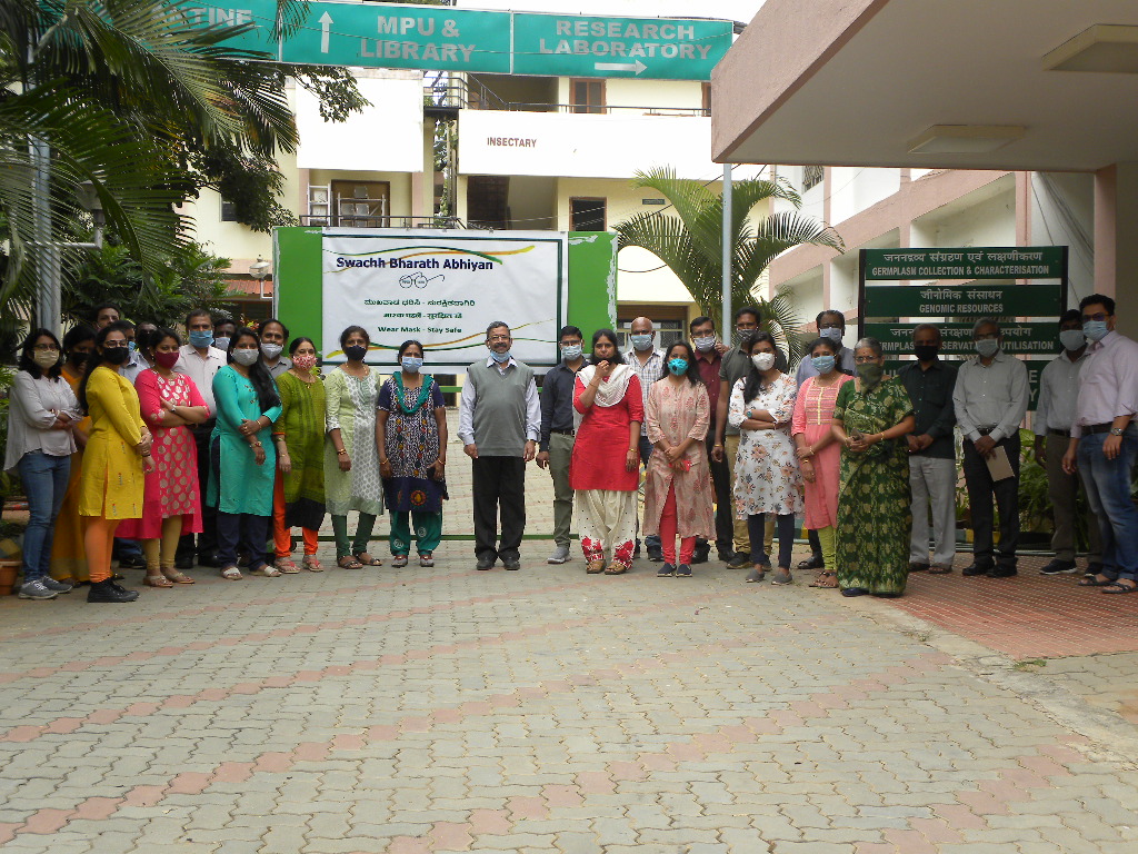 Swachh Pakhwada at ICAR-NBAIR, Bengaluru