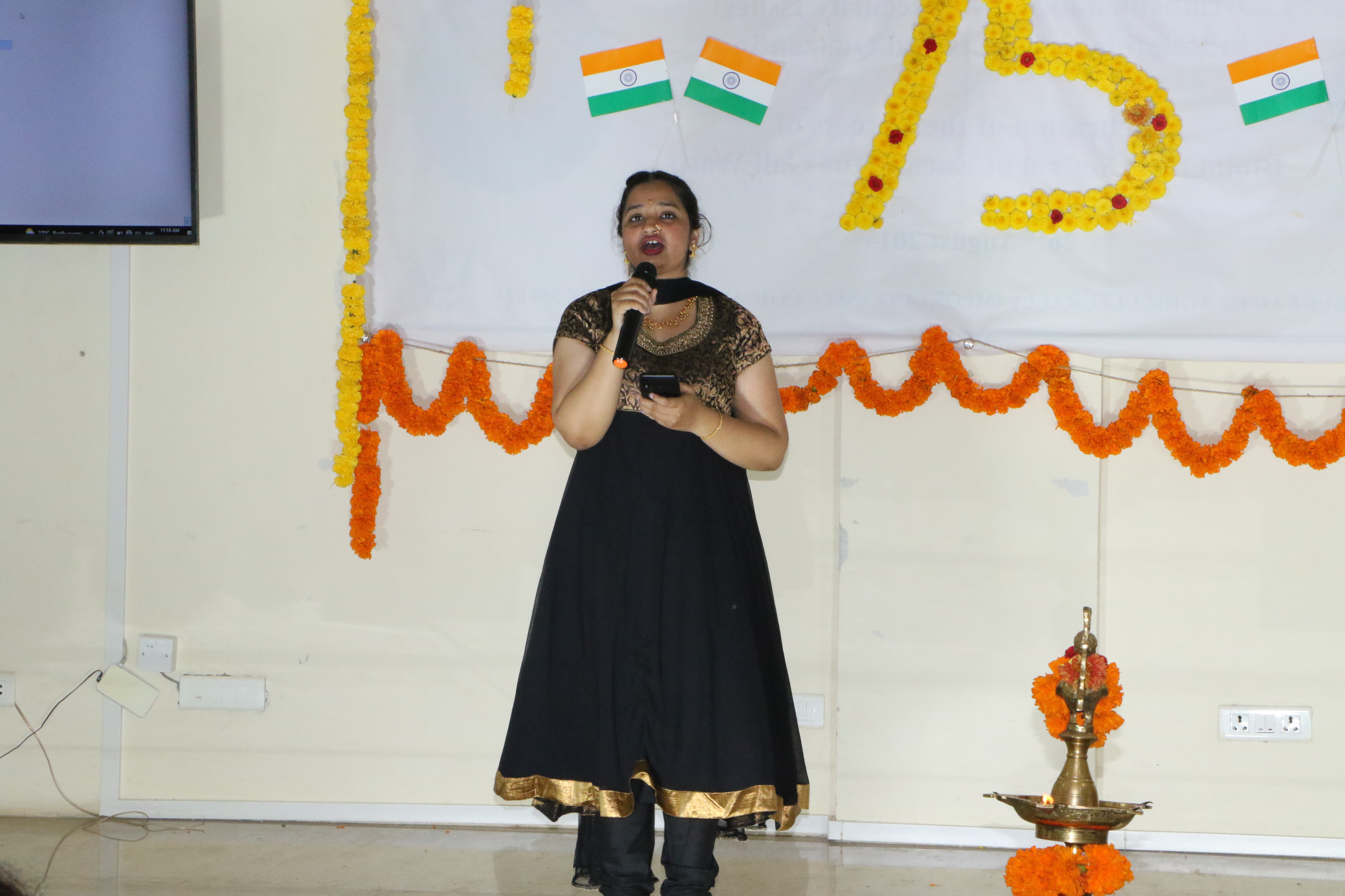 Cultural event during 75 years of Independence day celebration