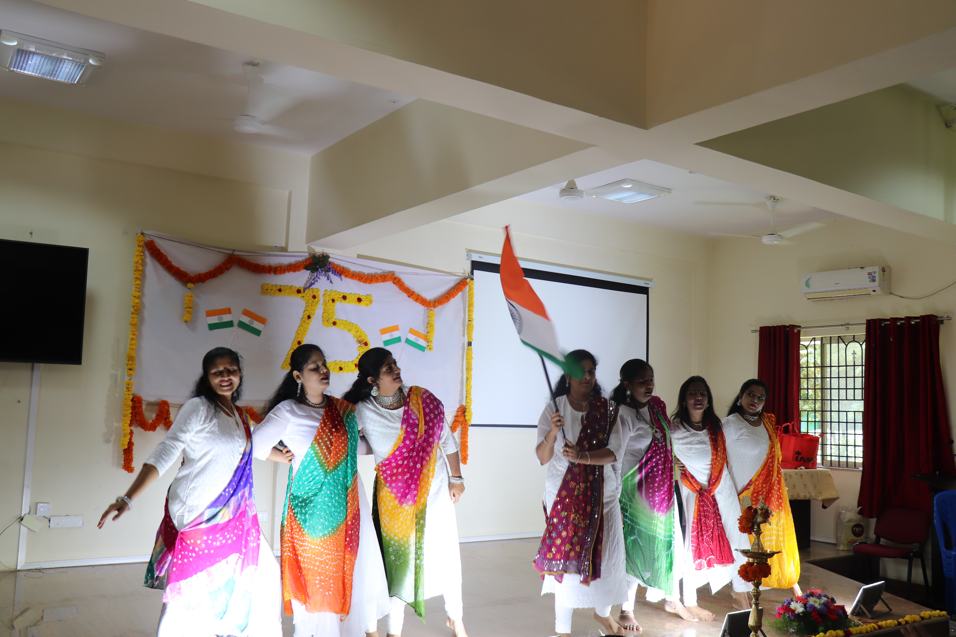 Cultural event during 75 years of Independence day celebration
