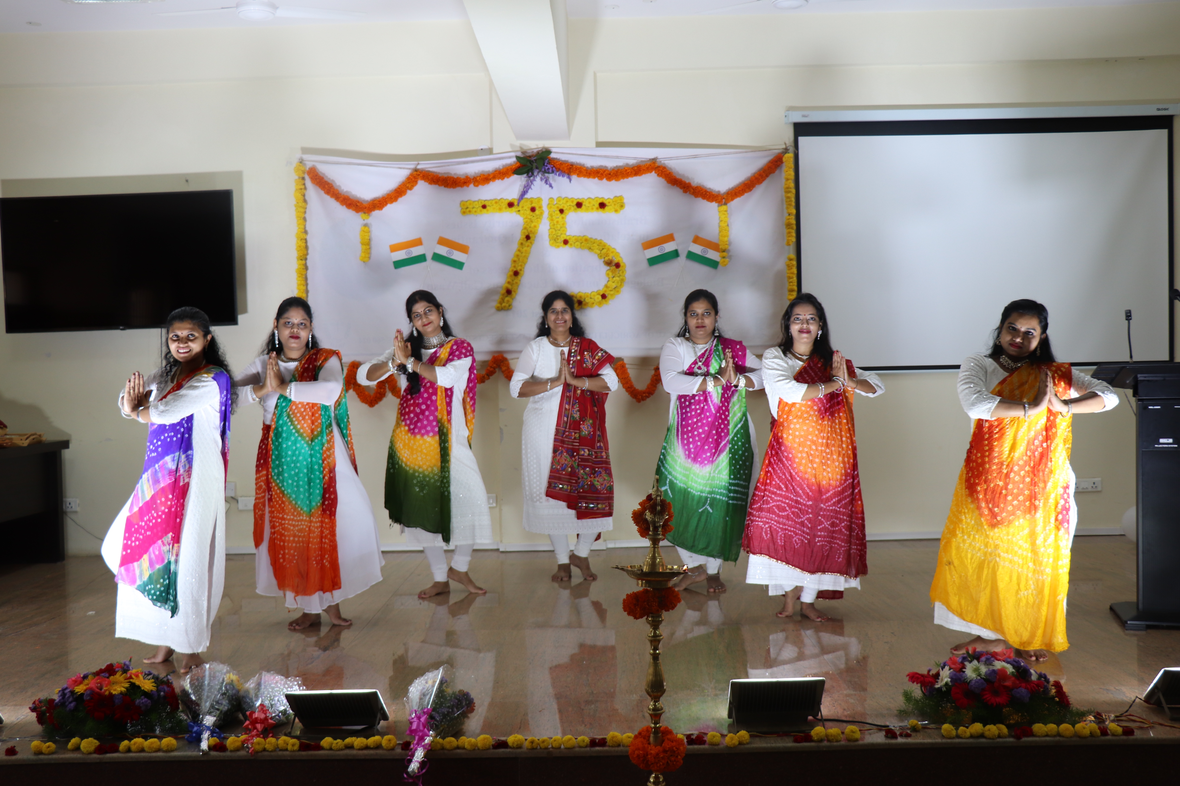 Cultural event during 75 years of Independence day celebration