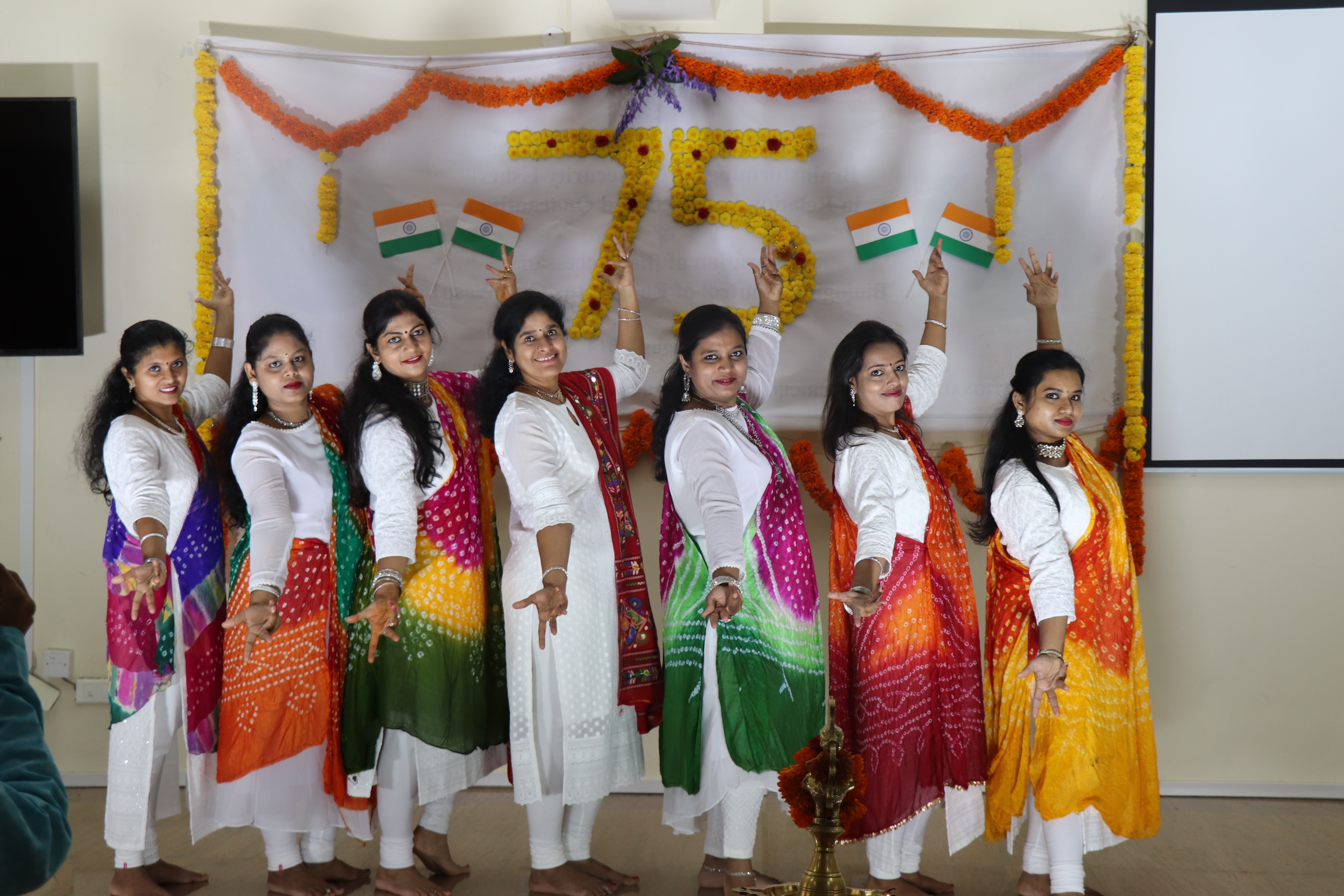 Cultural event during 75 years of Independence day celebration