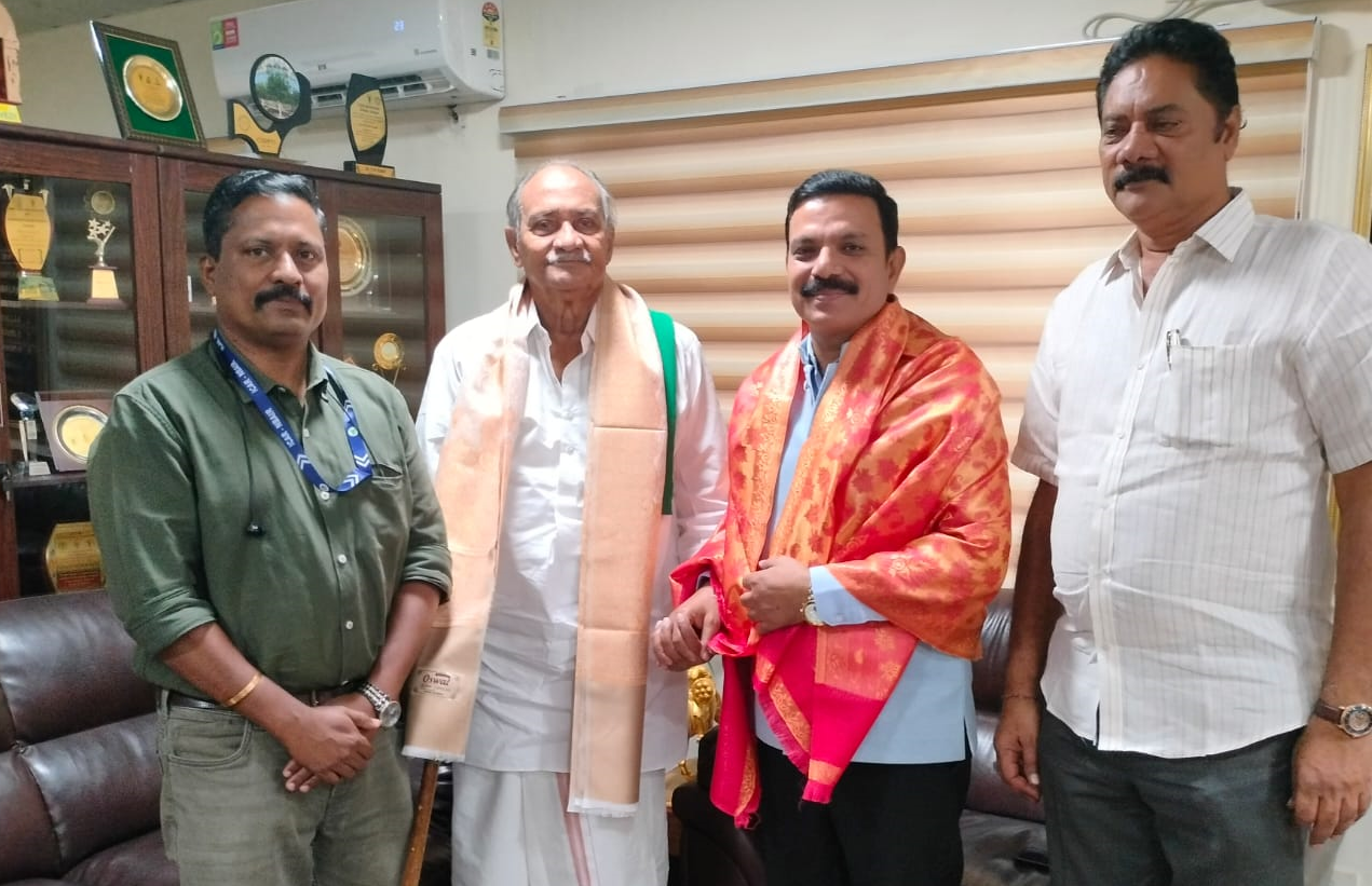 Visit of Vadde Sobhanadreeswara Rao, Former minister of agriculture