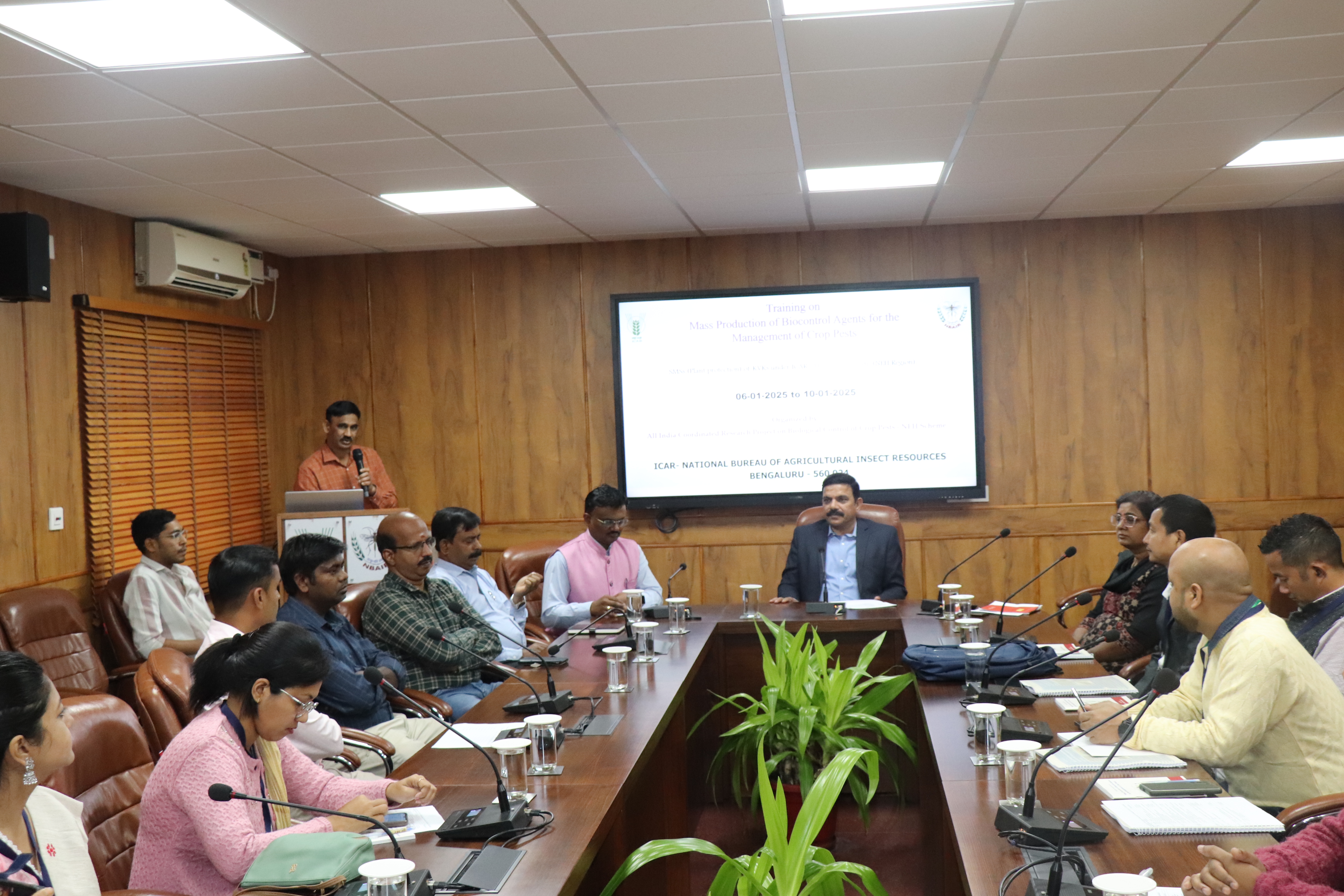 Training on Mass Production of Biocontrol Agents for the Management of Crop Pests , SMSs (Plant Protection) of KVKs under ICAR-ATARI, Guwahati
