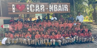 VISIT OF VISHWA VIDYAPEETH SCHOOL CHILD
