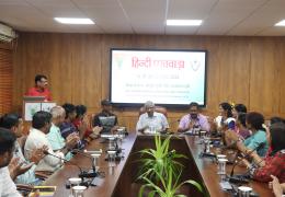 भा.कृ.अनु.प.- राष्ट्रीय  कृषि कीट संसाधन ब्यूरो, बेंगलूरु में "हिन्दी पखवाड़ा” समारोह का उद्घाटन