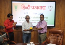 भा.कृ.अनु.प.- राष्ट्रीय  कृषि कीट संसाधन ब्यूरो, बेंगलूरु में "हिन्दी पखवाड़ा” समारोह का उद्घाटन